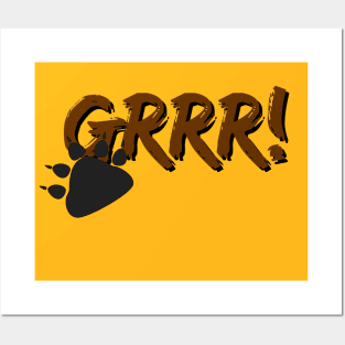 Grrr! Posters and Art